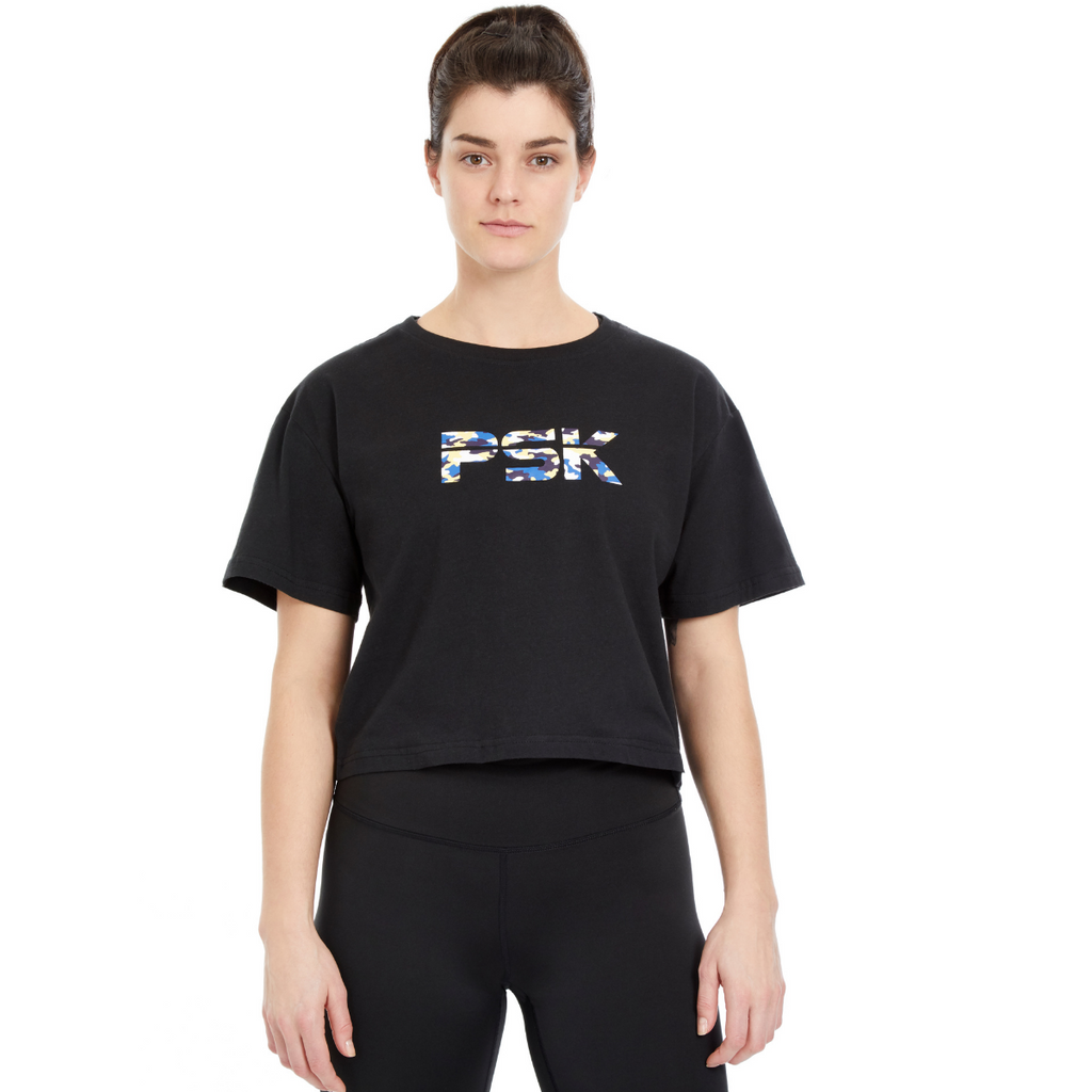 PSK Collective Women's Camo Boxy Tee - psk-collective